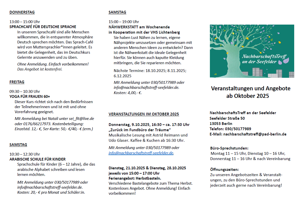 Nachbarrschaft November 2